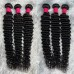 Processed Deep Wave Curly Human Hair Bundles